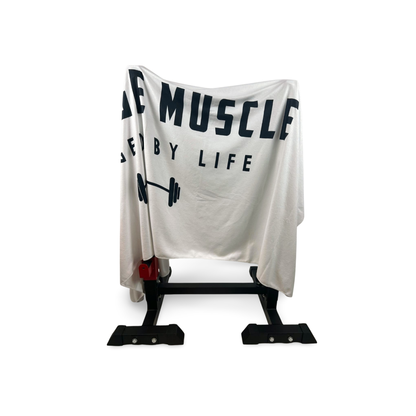 "Extra" grosses Saunatuch – Speziell für große Menschen, mit stilvollem Logo